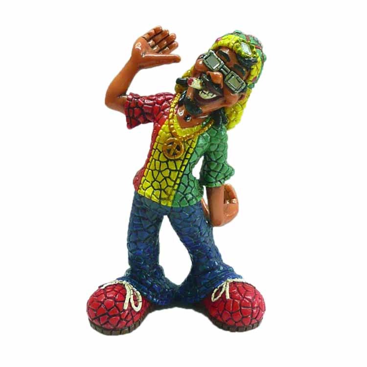 Custom Ashtray Jamaican Man Souvenir Gift Resin Ashtray