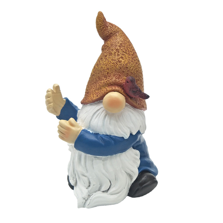 Funny Cute Outdoor Decor Custom Resin Gnome Garden Ornament