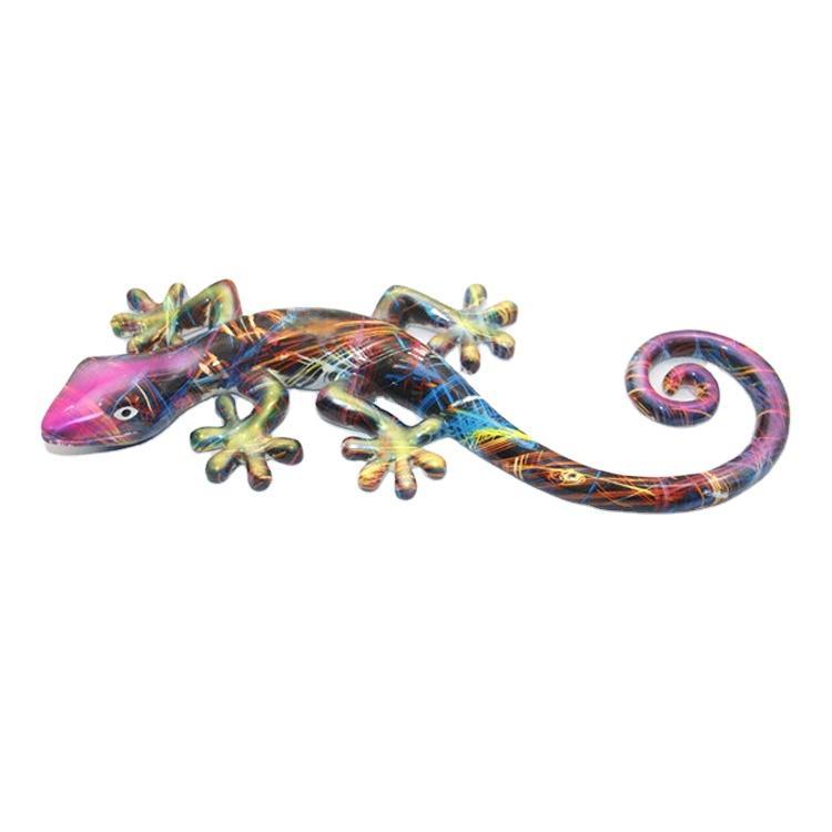 European Style Home Accessories Lizard Shape Resin Wall Art Decoration