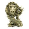 Resin Luxury Decoration Golden Eagle Figurine Eagle Statues