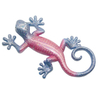 Polyresin Gecko Hanging Sculptures for Wall Decor Resin Wall Lizard Figurines European Style Home Accessories