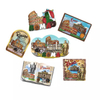 Custom Travel World City Tourist Gift Luxembourg Souvenirs Fridge Magnets