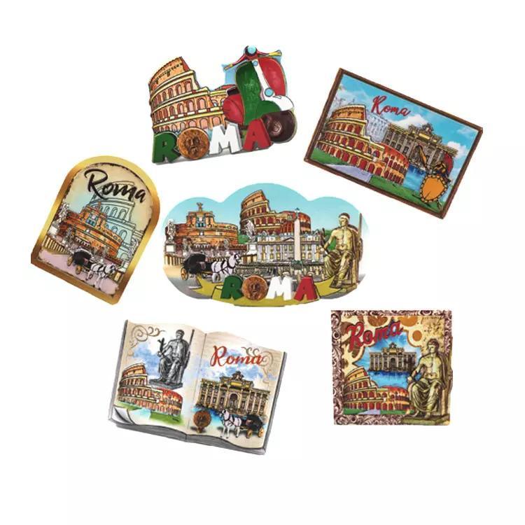 Custom Travel World City Tourist Gift Luxembourg Souvenirs Fridge Magnets