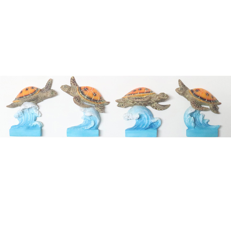 Travel Souvenirs Resin Sea Turtle Craft 3D Fridge Magnet