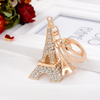 Metal Diamond Keyring Paris Souvenir Gift Eiffel Tower Keychain