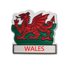 Custom 3D Soft PVC Wales Souvenir Fridge Magnet