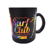 Beach Souvenir Design Custom Logo Black Coffee Mug