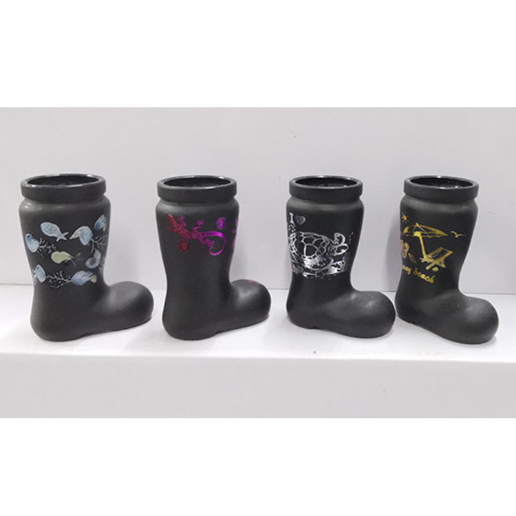 Custom Logo Texas Tourist Souvenir Unique Shape Cowboy Boot Shot Glasses