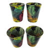 New Design Personalized Tie Dye Colored Tourist Souvenir Gift Shot Glass