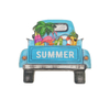 Tourist Souvenir Mini Bus Car Model Shape Fridge Magnet Custom 3D Printing Resin Fridge Magnets