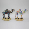 Modern Art Decoration Custom Graffiti Color Design Resin Camel Statue for Home Decor