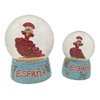 Custom Printing Decal Resin Spain Souvenir Barcelona Snow Globe