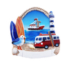 Custom Printed Resin Beach Souvenir Gift Magnets California San Diego Tourist Souvenir Fridge Magnet