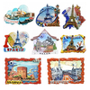 Customized Resin Country Tourist Qatar Saudi Arabia Bahrain Souvenir Fridge Magnets