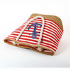 Wholesale Women Summer Anchor Canvas Tote Bag Large Straw Beach Bag