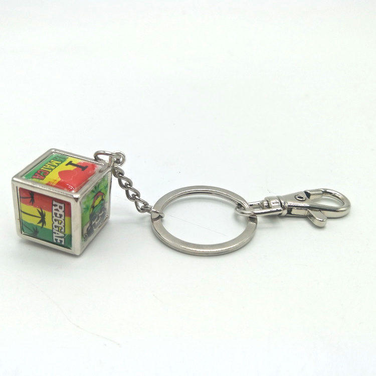 Factory Price Metal Copenhagen Denmark Souvenir Keychain