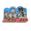 Customized Wood Tourist Souvenir Spain Madrid Fridge Magnet