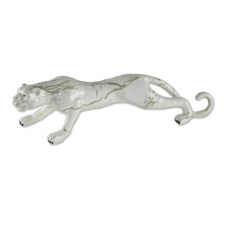 Wholesale Modern Animal Home Decor Resin Art Sculpture Leopard Statue