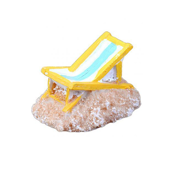 Wholesale Resin Souvenir Statue Beach Chair Figurine