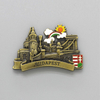 High Quality Budapest Hungary Souvenir Custom Metal Fridge Magnet