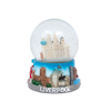 Customized Resin Building Style Poland Souvenir Snow Globes