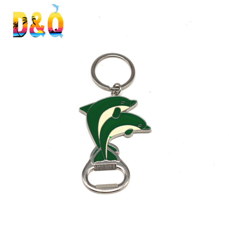 Wholesale Custom Alloy Metal Animal Turtle Bottle Opener Keychain