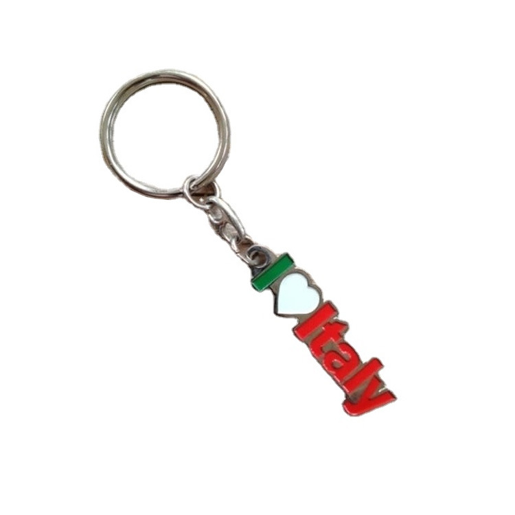 Custom Metal Prague Key Chain Tourist Souvenir Czech Praha Keychain