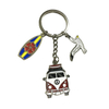 Factory Wholesale Keyholder Custom Souvenirs Alloy Beach Turtle Keychain