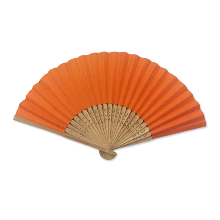 Customized Printing Wood Spanish Souvenir Hand Fan