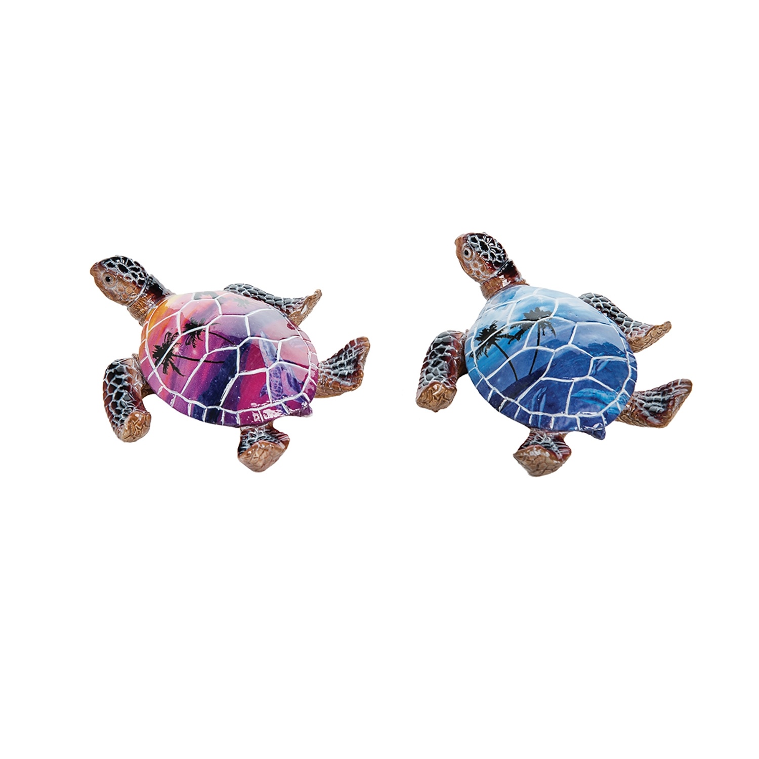 Wholesale Polyresin Turtle Statue Beach Souvenir Sea Turtles Figurine Resin Ornaments