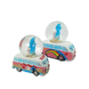 Factory Wholesale Resin Tourist Souvenir Gift Beach Bus Van Snow Globe