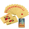 Wholesale Waterproof Gold Dubai Tourist Souvenir Playing Cards Custom Logo