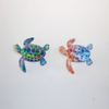 New Design Wholesale Beach Souvenir Polyresin Turtle Figurine Resin Sea Turtle Decoration Statue