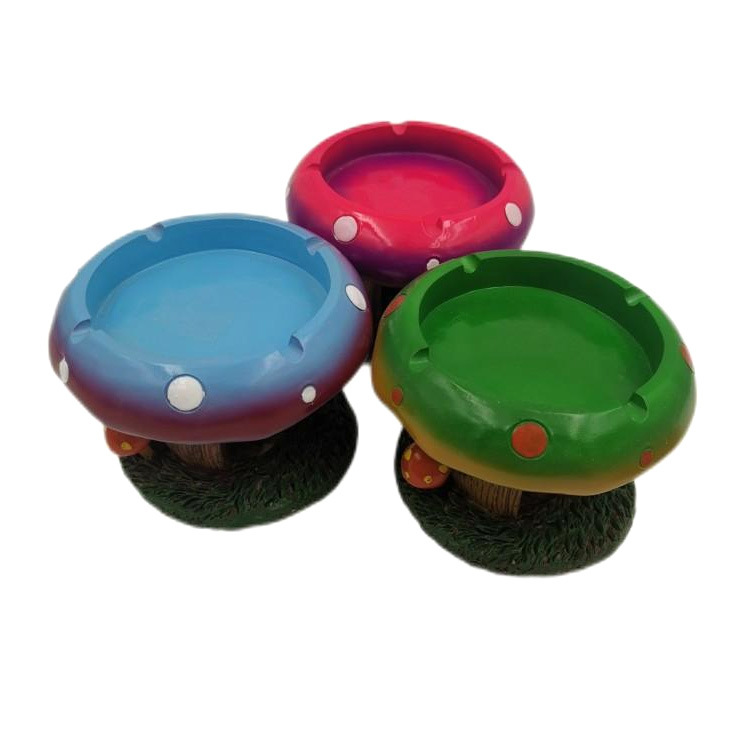 Creative Cartoon Resin Cute Mushroom Ashtray