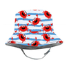 Custom Logo Print Cotton Cute Kids Bucket Hat Children Beach Hats