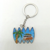 Custom Logo Beach Surfboard Malaysia Souvenir Metal Keychain