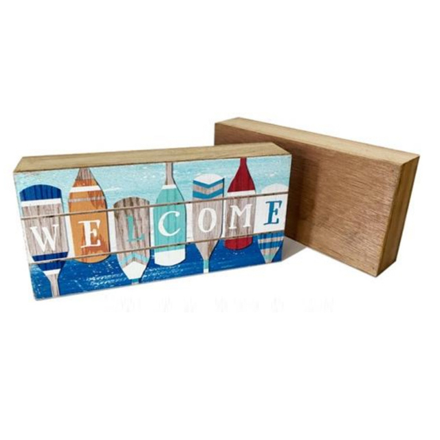 Beach Souvenir Home Decor Custom Sublimation Wood MDF Photo Block