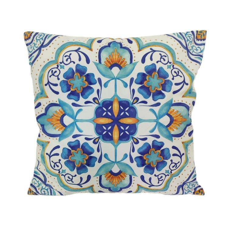 Custom Print Morocco Mandala Boho Pillow Covers