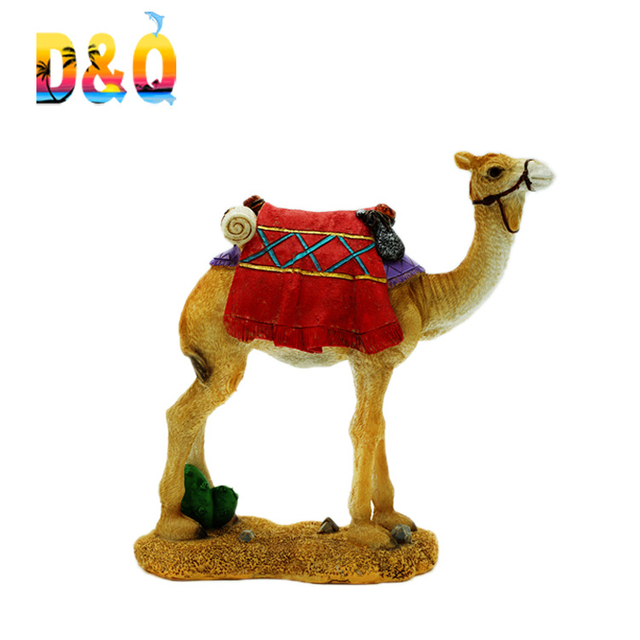 Custom Resin Camel Figurine Souvenir Gift Camel Statue for Home Decor