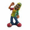 Wholesale Resin Factory Customized Tourist Souvenirs Jamaica Souvenir Rasta Mosaic Statue