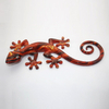 Modern Art 3D Decorative Gecko Statue Resin Lizard Wall Decor Hanging