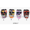 Wholesale Custom Decal Design Halloween Home Decoration Resin Skull Ashtray