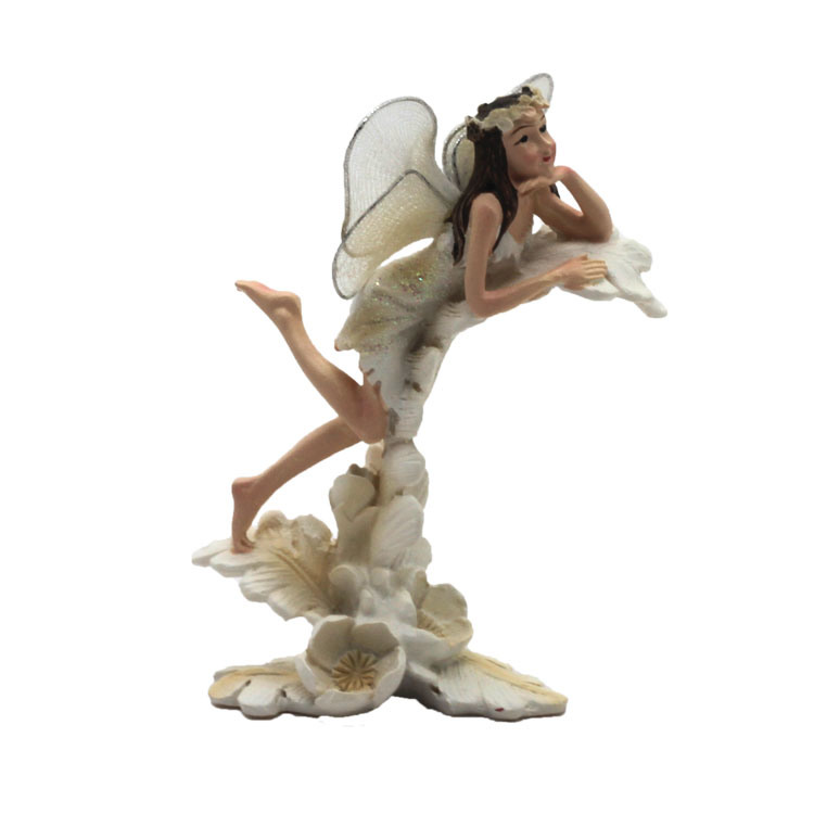 Wholesale Resin Garden Figurine Flower Fairy Statue