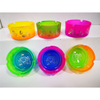 Wholesale Souvenir Gift Custom Logo Round Colorful Glass Ashtray