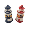 Custom Home Decoration Ceramic Craft Animal Shape Salt Pepper Shakers for Souvenir