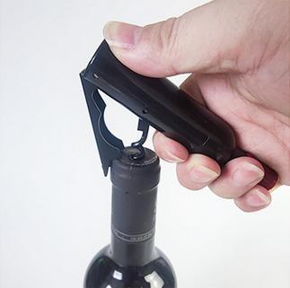 Wine Bottle Shape Bottle Opener Wine Opener with Fridge Magnet