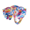 Custom Animal Head Resin 3D Wall Hanging Elephant Head Wall Decor