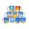 Wholesale Souvenir Ceramic Coffee Cup Custom City Tourist Souvenir Cup