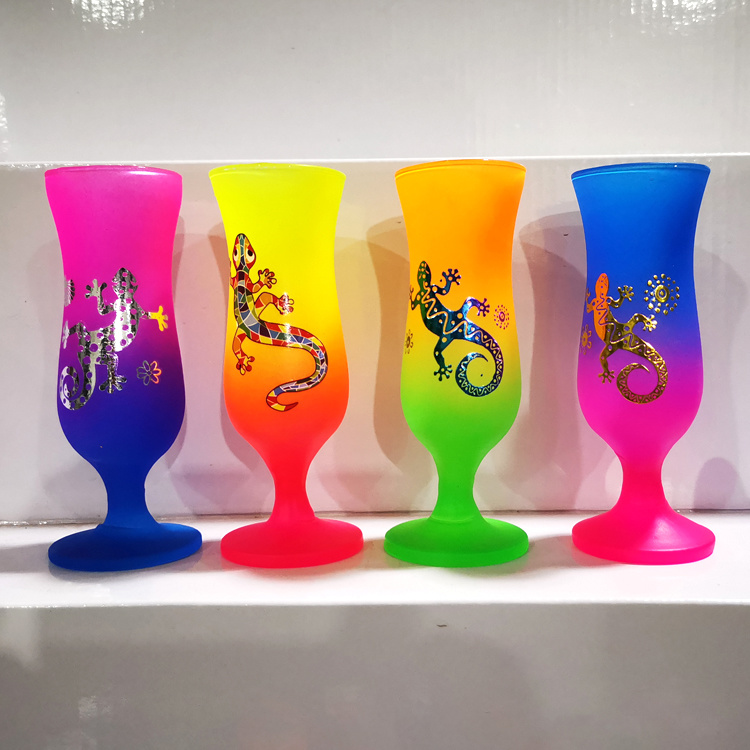 Wholesale Personalized Beach Tourist Souvenir Custom Logo Stem Shot Glasses