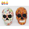 Colorful High Quality Skull Head Modern Home Decor Resin Skull Decor